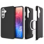 Samsung Galaxy S26 FE 3mk Hardy Shockproof MagCase - läpinäkyvä