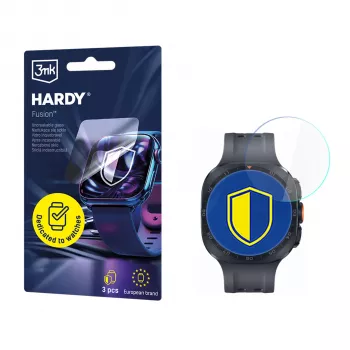 3mk Hardy Fusion Watch -suoja Samsung Galaxy Watch Ultra 2 (2026) - läpinäkyvä hybridikalvo näytönsuoja