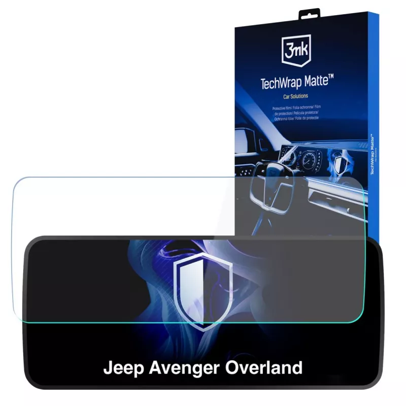 3MK PROTECTION Jeep Avenger Overland - 3mk TechWrap Matter -näytönsuojakalvo mittaristolle