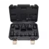 AWTOOLS iskuadapteri & ristinivel-sarja CrMo 11-osainen BLACK LINE