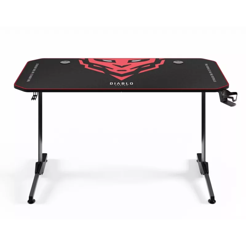 Diablo X-Mate 1400 pelipöytä 140 cm x 60 cm musta