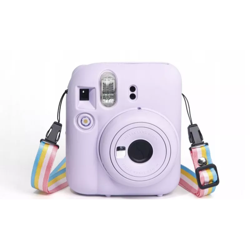 LOVEINSTANT silikonisuojakotelo Fujifilm Instax Mini 12 – violetti