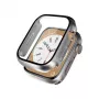Crong Hybrid Watch Case karkaistulla lasilla Apple Watch 40mm - Starlight