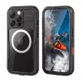 Crong Seal Cover vedenpitävä kotelo IP68 iPhone 16 Pro (musta)