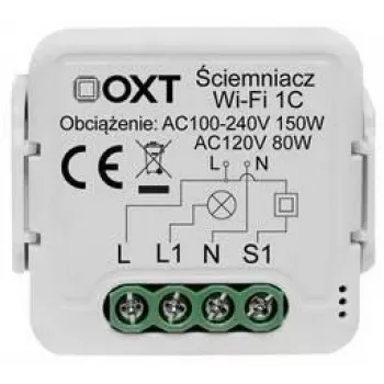 OXT T225 Mini Smart Wi-Fi himmenninmoduuli 1-kanava Tuya