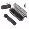 SUNNYLIFE kovakotelolaukku karabiinilla DJI Osmo Pocket 4 / 3:lle - harmaa