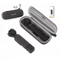 SUNNYLIFE kovakotelolaukku karabiinilla DJI Osmo Pocket 4 / 3:lle - harmaa