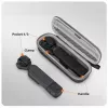 SUNNYLIFE kovakotelolaukku karabiinilla DJI Osmo Pocket 4 / 3:lle - harmaa
