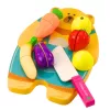 LEAN TOYS hedelmien ja vihannesten leikkuulauta veitsisarja oppimislelu lapsille
