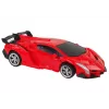 LEAN TOYS auto-robotti 2-in-1 kauko-ohjattava RC-ajoneuvo punainen