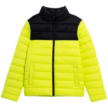 4F poikien untuvatakki Juicy Green 4FJSS23TDJAM077 45S 152cm