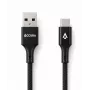 Accura USB 2.0 - USB-C kaapeli 1,0 m musta