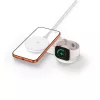 TECH-PROTECT A55 2-in-1 magneettinen MagSafe-laturi 25W Qi2.2 valkoinen