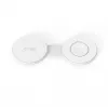 TECH-PROTECT A55 2-in-1 magneettinen MagSafe-laturi 25W Qi2.2 valkoinen