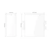 TECH-PROTECT Easy Set kalvo ja lasi FIT+ 4-in-1 suojasarja Samsung Galaxy Z Fold 8 - Ultra Clear