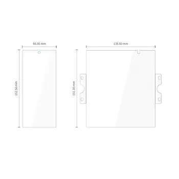 TECH-PROTECT Easy Set kalvo ja lasi FIT+ 4-in-1 suojasarja Samsung Galaxy Z Fold 8 - Ultra Clear