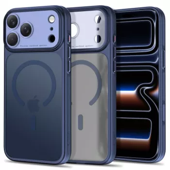 TECH-PROTECT MagPrime MagSafe-kuori iPhone 17 Pro Max / 18 Pro Max – matta tummansininen