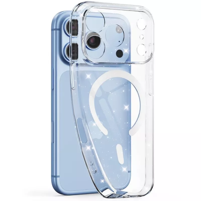 Tech-Protect Flexair MagSafe iPhone 17 Pro Max / 18 Pro Max glitter-kuori