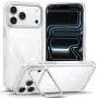 TECH-PROTECT MAGSTAND MagSafe Clear kuori jalustalla iPhone 17 Pro Max / 18 Pro Max