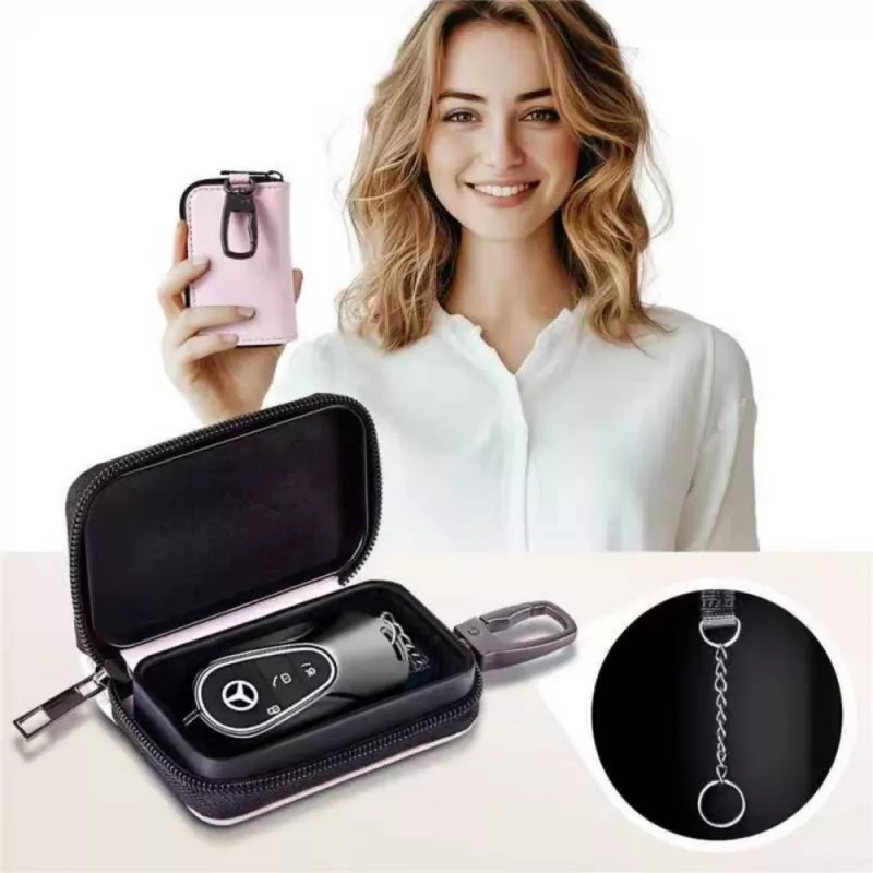 Tech-Protect KLR300 Faraday-pussi Keyless RFID-signaalin estopussi pinkki