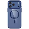 Tech-Protect Magmat MagSafe Clear kuori iPhone 17 Pro Max / 18 Pro Max - Deep Blue