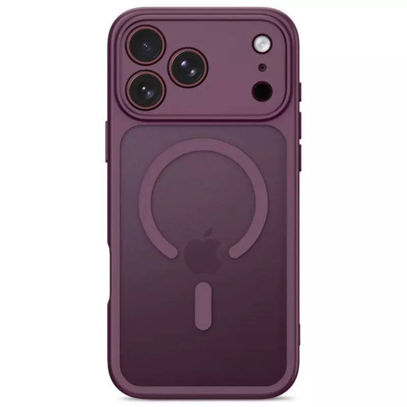 Tech-Protect Basicmag Magsafe iPhone 17 Pro Max / 18 Pro Max matta tummakirsikka