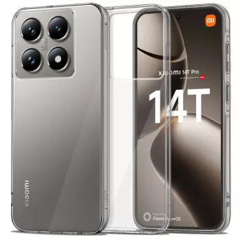 Tech-Protect Flexair Hybrid kuori Xiaomi 14T - läpinäkyvä