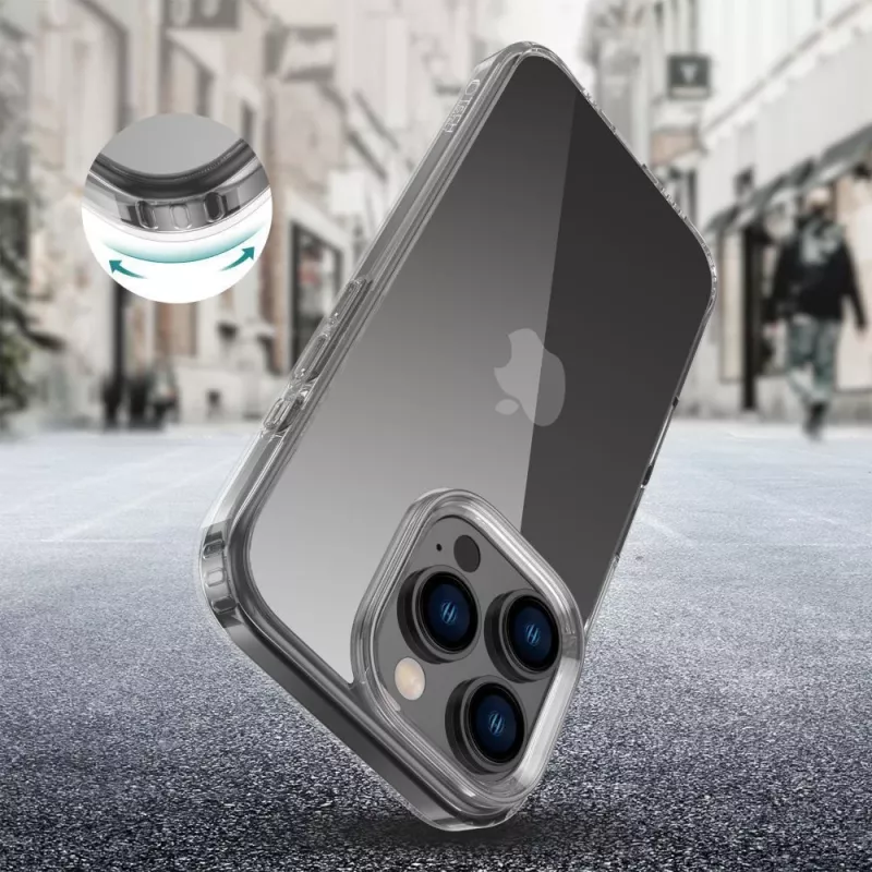 Tech-Protect Flexair Hybrid kuori Xiaomi 14T - läpinäkyvä