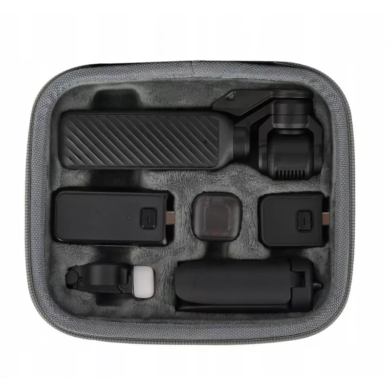 SUNNYLIFE B207 kovakotelo DJI Osmo Pocket 4/3:lle - harmaa