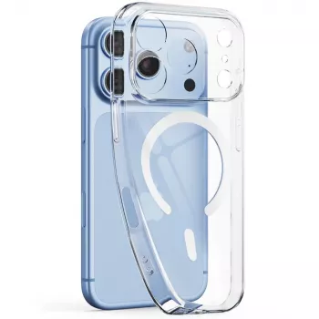Tech-Protect Flexair MagSafe-kotelo iPhone 17 Pro / 18 Pro - läpinäkyvä