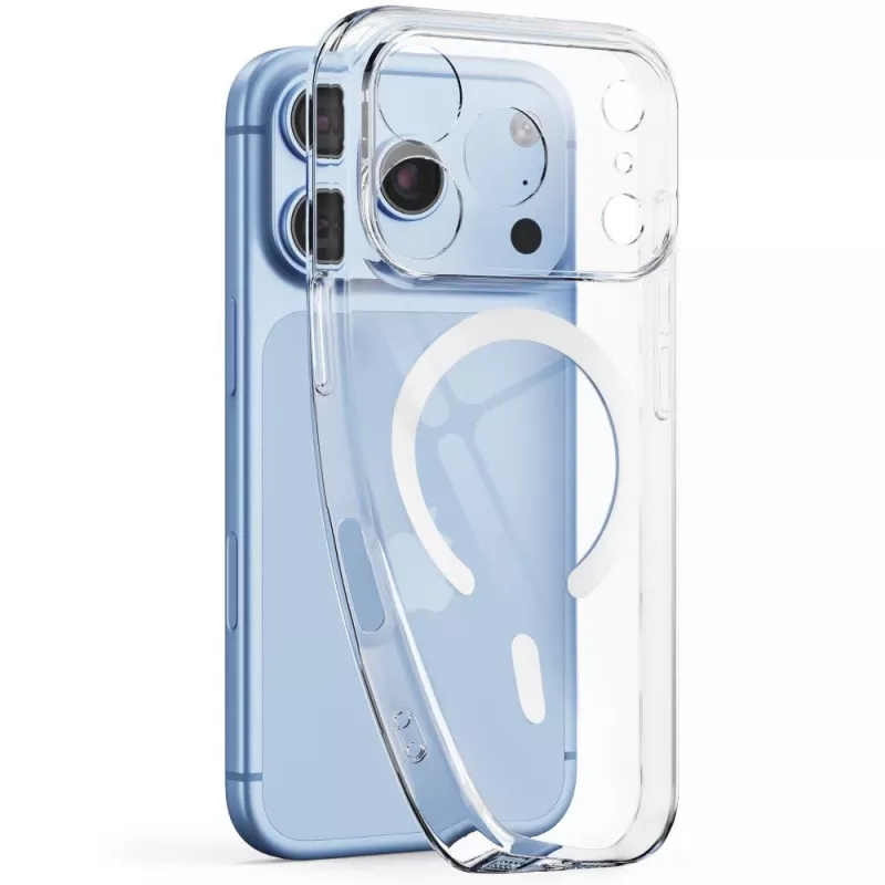 Tech-Protect Flexair MagSafe-kotelo iPhone 17 Pro / 18 Pro - läpinäkyvä