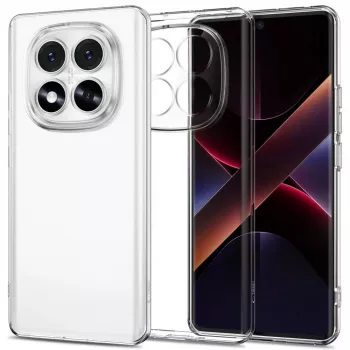 Tech-Protect FlexAir -kotelo Xiaomi Redmi Note 14 Pro 5G / Poco X7 5G - läpinäkyvä