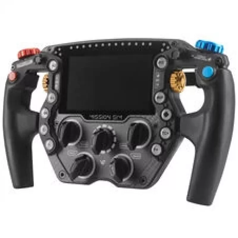 VPG Sim Mission sim racing -ratti, 5 tuuman kosketusnäyttö, ARGB, 290 mm - musta