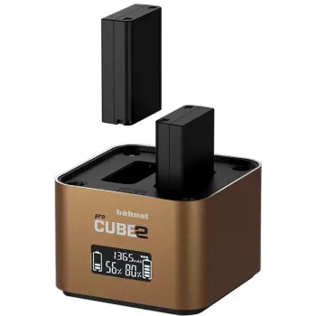 Hähnel ProCube 2 Twin -laturi Olympus-kameroille (1000 574.0)