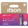 ITSON LR03IPO/10HH AAA alkaliparistot 10 kpl:n pakkaus | 1,5V LR03 MN2400 pitkäikäinen, vuotamaton, elohopeaton
