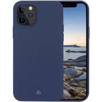 dbramante1928 Monaco takasuojus Apple iPhone 13 Pro - MagSafe-yhteensopiva - Tyynenmerensininen - 100% kierrätettyä muovia