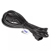 Akyga AK-PC-07C jatkokaapeli CU IEC C13 - C14 3m musta
