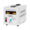 KEMOT SER-500 automaattinen jännitteenstabilisaattori 500VA 300W reletyyppi 230V AC lähtö Schuko-pistorasia LED-näytöt