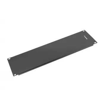 LANBERG AK-1404-B 19 tuuman 3U rack-sokkelopaneeli, musta