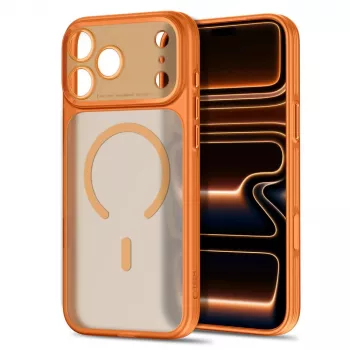 TECH-PROTECT MagPrime MagSafe CC iPhone 17 Pro / 18 Pro matta Cosmic Orange