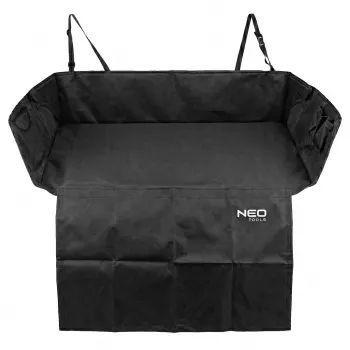 NEO TOOLS 11-474 yleinen tavaratilan suojamatto autoihin, maastureihin ja farmariautoihin, vedenpitävä, likaa ja naarmuja hylkivä, musta, 145 x 120 cm