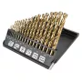 NEO TOOLS 19-osainen HSS-TiN metalliporanteräsarja 1,0–10,0 mm