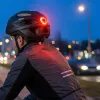 Kask Active LED-pyöräilykypärä, mattamusta, koko L VA0424BML Vayox