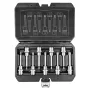 NEO TOOLS Torx-kärjet hylsyssä 100 mm, 9 kpl:n sarja