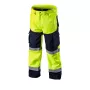 NEO TOOLS softshell-varoitushousut korkea näkyvyys, fluorisoiva keltainen, koko XL