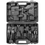 NEO TOOLS 9-osainen letkunkiristinpihtisarja ergonomisin kahvoin ja kantolaukku