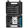 NEO TOOLS hydraulinen 3-vartinen ulosvetäjä 10 tonnia käsipumpulla, 250 mm avautuma, kromi-vanadiinivarret, muovilaukku (TOP-11-847)