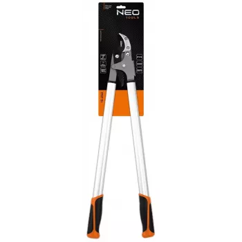 NEO TOOLS 15-252 ohitusoksasakset 200 mm, PTFE-pinnoitettu terä korkealaatuisesta hiiliteräksestä, ergonomiset kahvat turvalukituksella