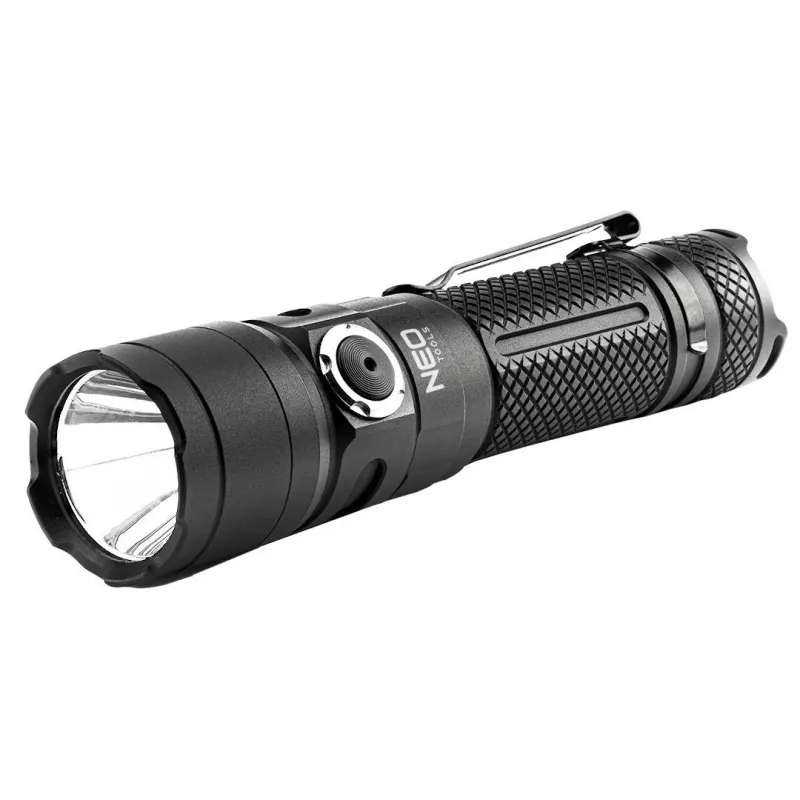 NEO TOOLS USB C 1500 lm SST40 LED ladattava taskulamppu