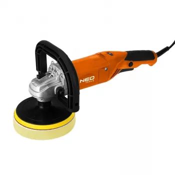 NEO TOOLS 04-701 kiertokiillotin 900W 150mm säädettävällä nopeudella ja pehmeällä käynnistyksellä
